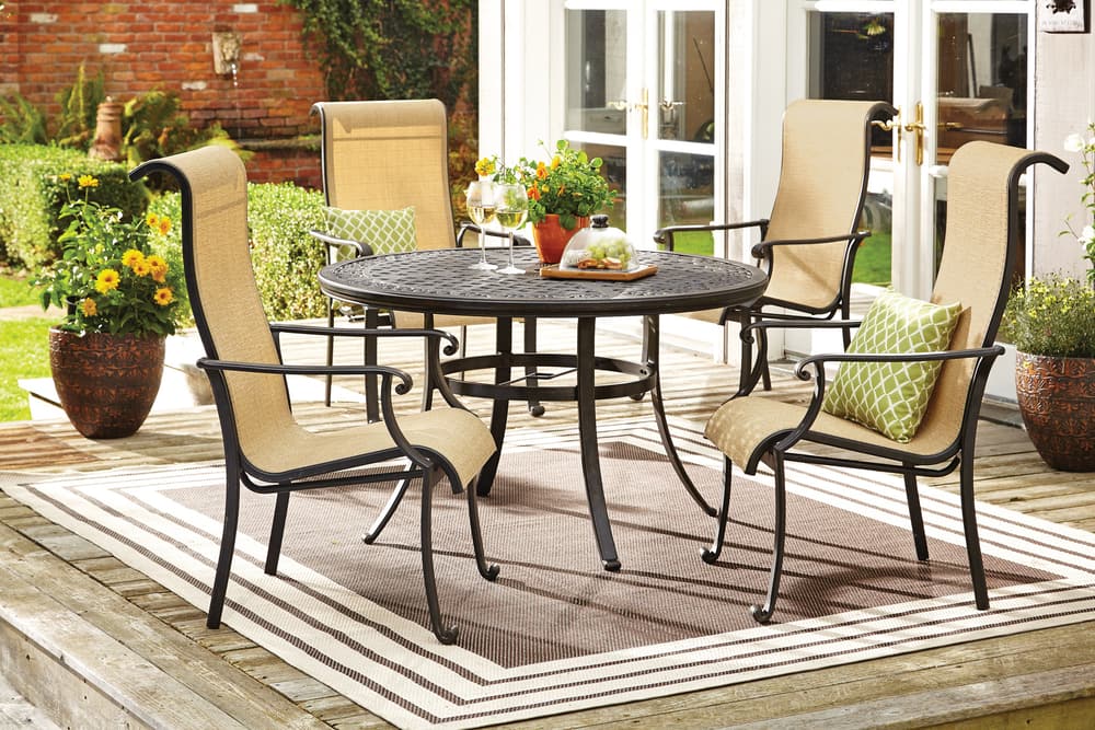 round patio table clearance