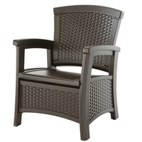 Resin Storage Patio Chair