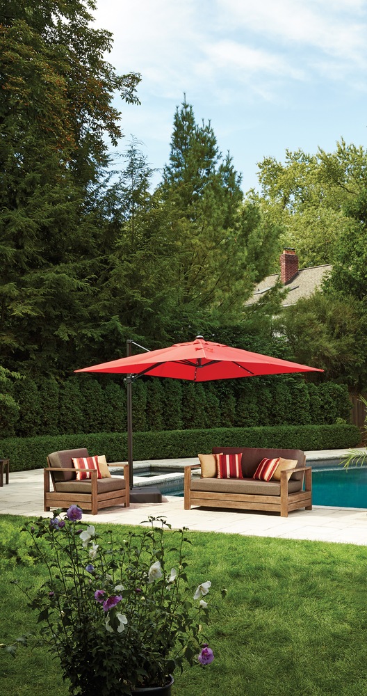 CANVAS Offset Patio Umbrella Canadian Tire