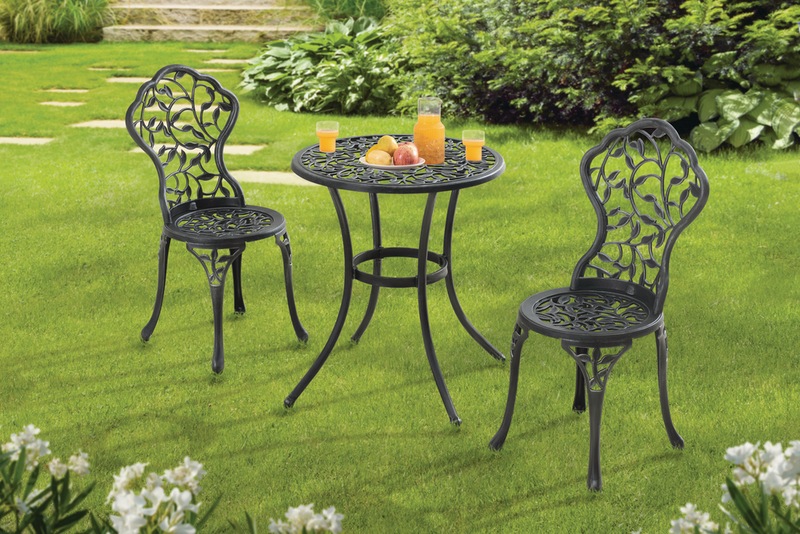 For Living Nottingham Aluminum Cast Outdoor/Patio/Balcony Bistro Set