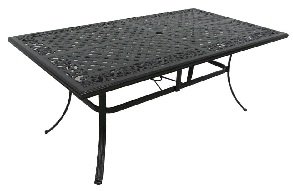 rectangle patio table