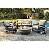 Sedona Collection Middle Patio Chair Front_Flat