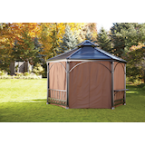 CANVAS - Rideaux pour gazebo Front_Three_Fourths_Angled_Right
