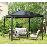 Abri de jardin Clarkson Front_Angled_Right