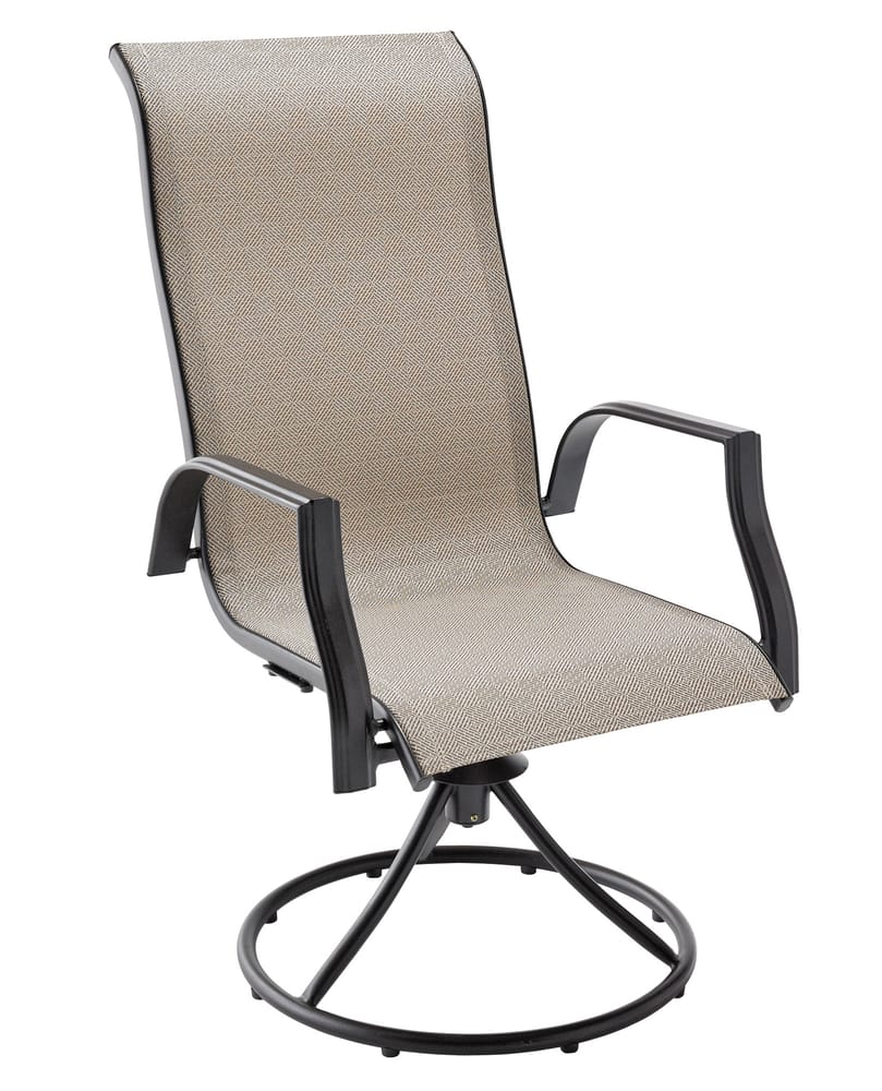 mainstays swivel patio chair