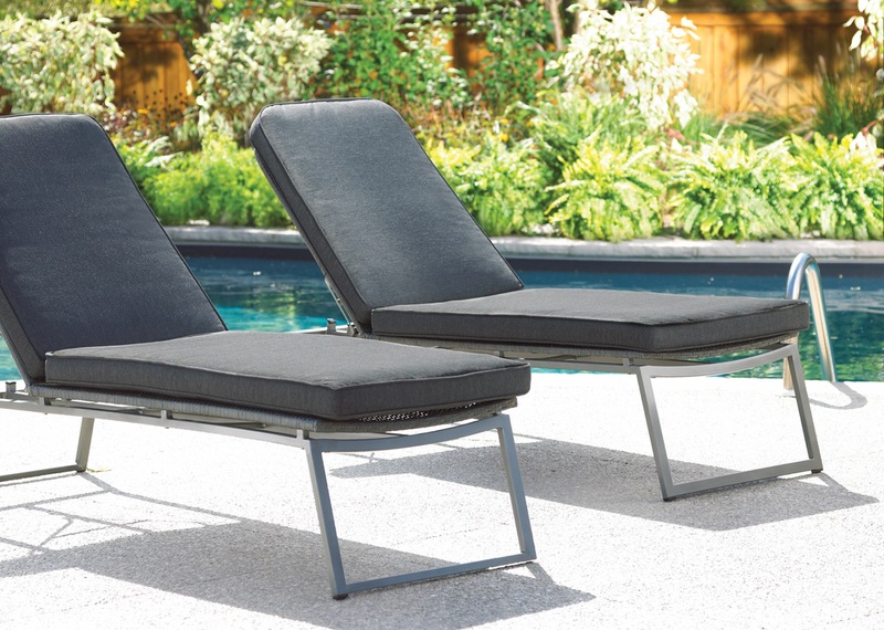 Umbra Loft Collection Woven Patio Lounger with Seat Pad Canadian Tire