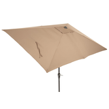 Parasol rectangulaire Aberdeeen, havane, 9 x 6 pi