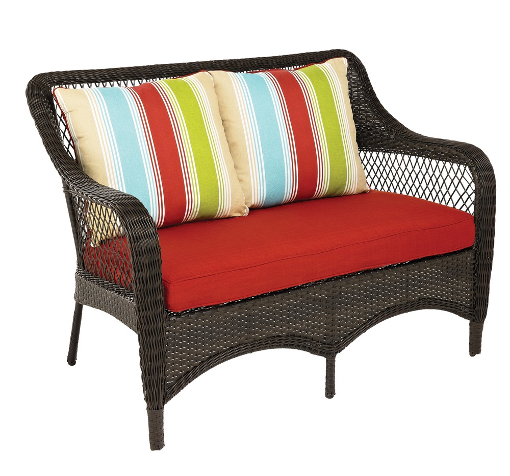 Newport Collection Wicker Patio Loveseat Canadian Tire