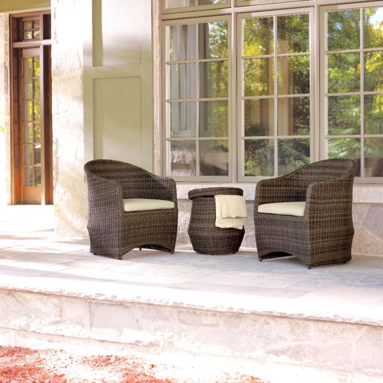 Canvas laval clearance bistro set