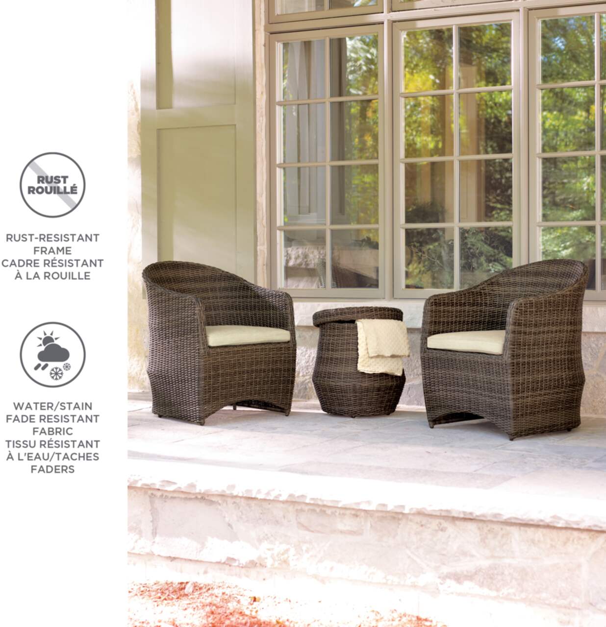 Canvas laval bistro set clearance