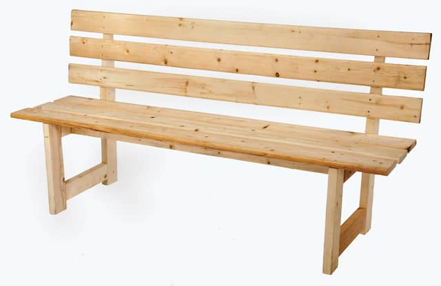 Solid Pine Park Bench | Canadian Tire