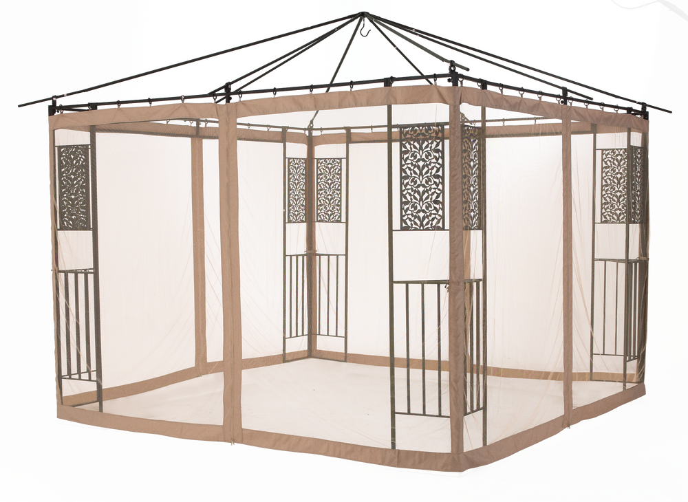 For Living Fabric Outdoor/Patio Gazebo Netting for Lakeside Collection