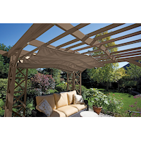 Pergola Room with Retractable Roof Front_Angled_Right