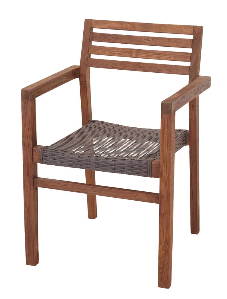 CANVAS Teak Patio Dining Chair Canadian Tire