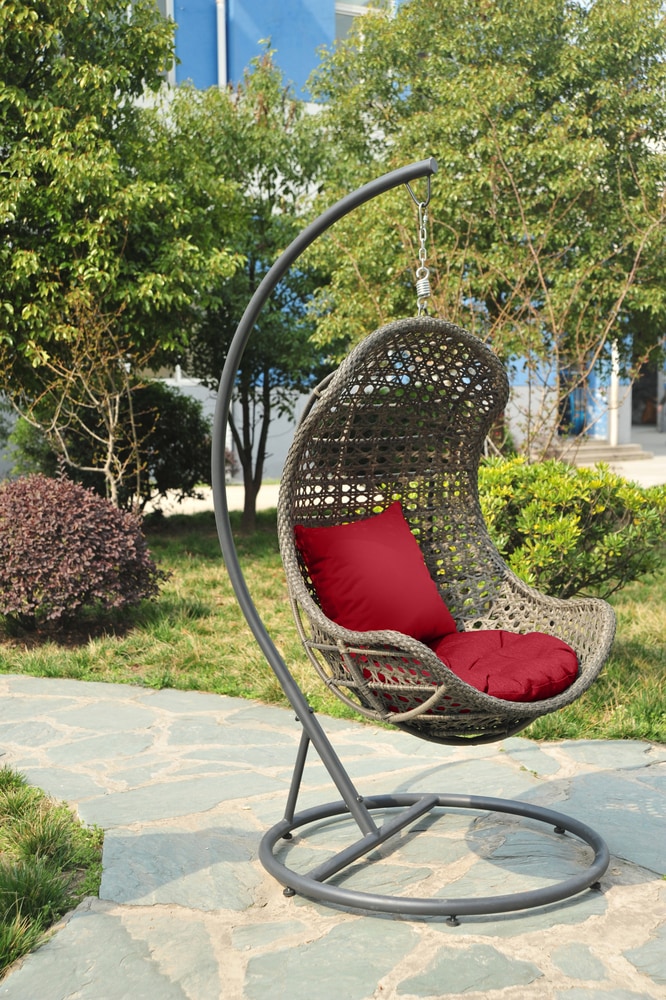 LaZBoy Woven Wicker Swing Set Canadian Tire