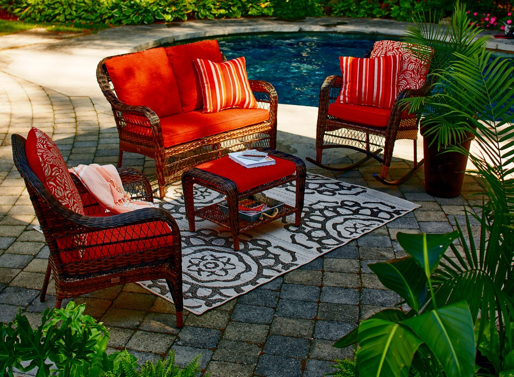 CANVAS Catalina Collection Wicker Patio Loveseat Canadian Tire