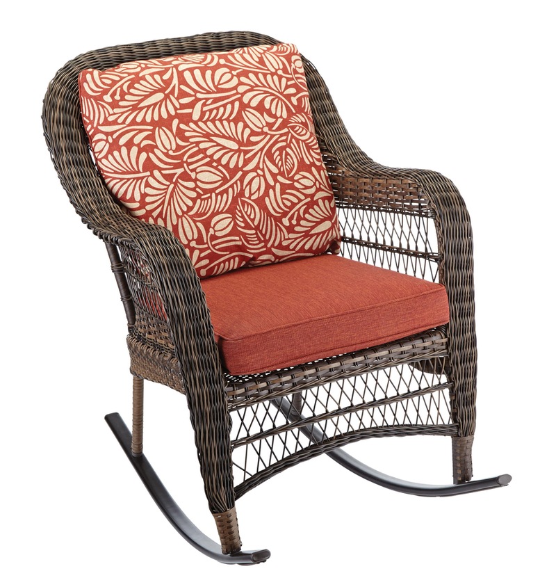 CANVAS Catalina Collection Wicker Patio Rocking Chair Canadian Tire