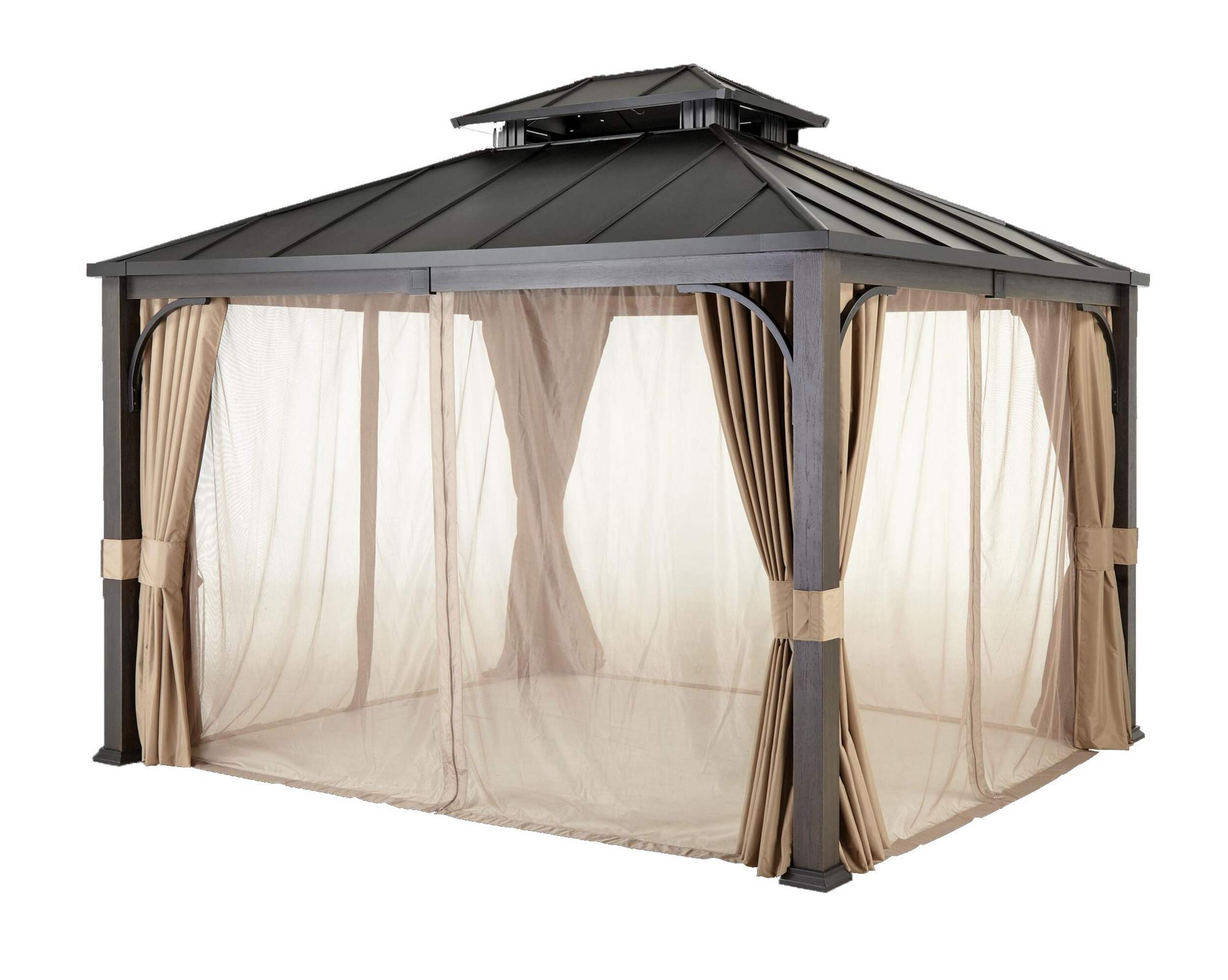 CANVAS Dashley Gazebo, 12 x 10-ft Front_Angled_Left
