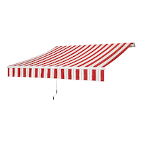 For Living Manual Outdoor/Patio Awning, Assorted Front_Angled_Left