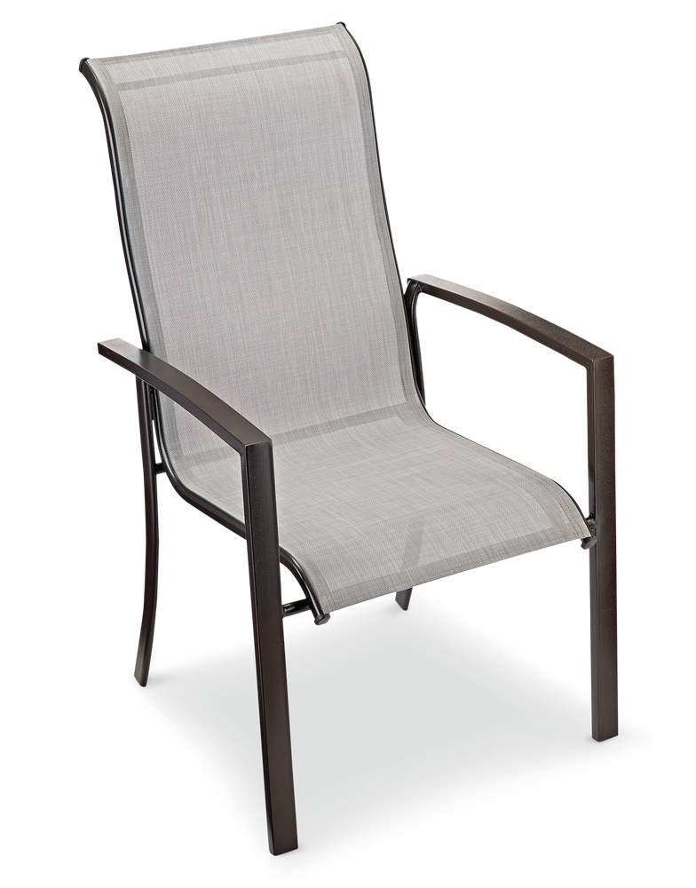 For Living Blu Sling Steel Outdoor Patio Accent Chair Grey 29x24x40 In Canadian Tire - Canadian Tire London On Patio Furniture