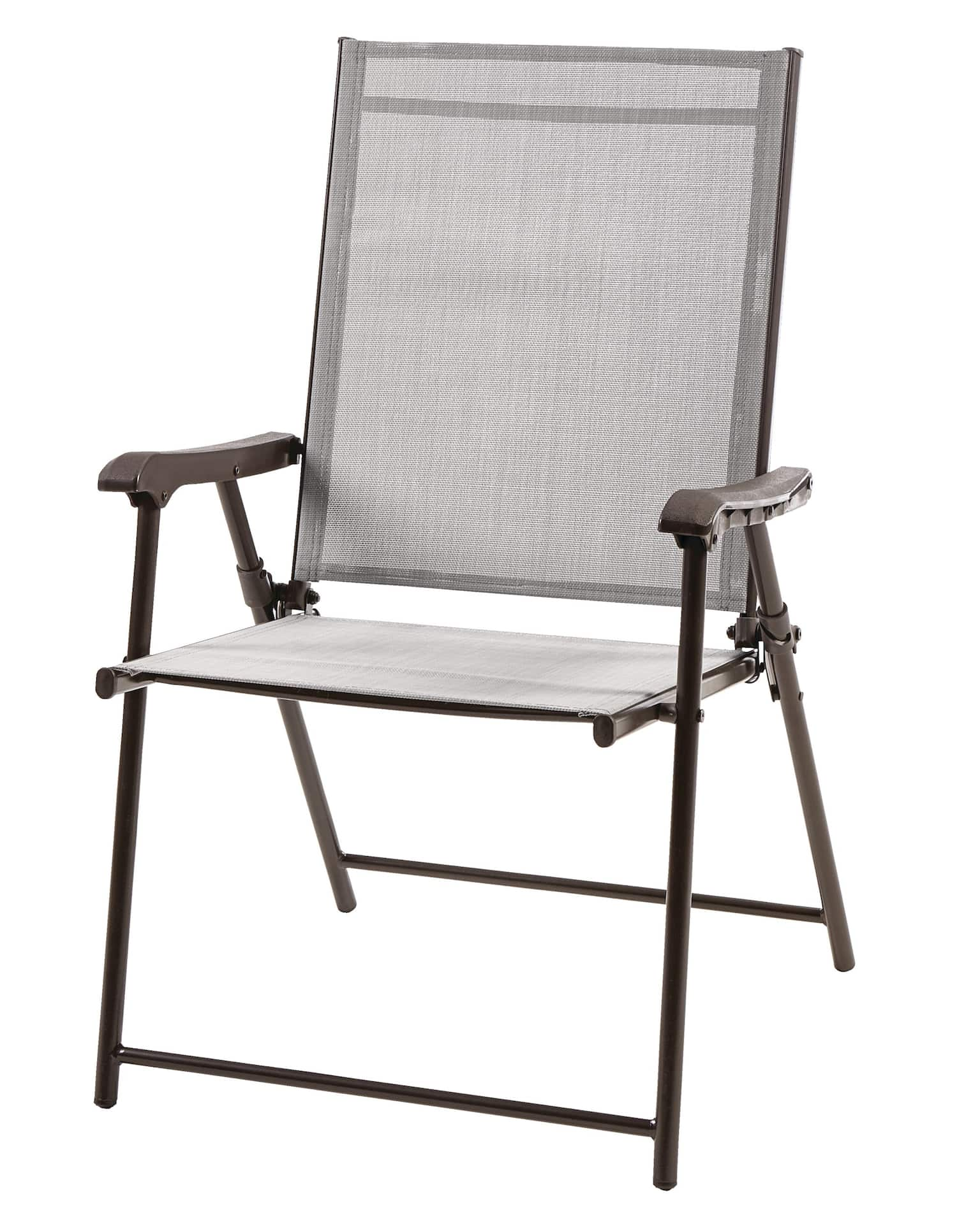 Folding store sling chair