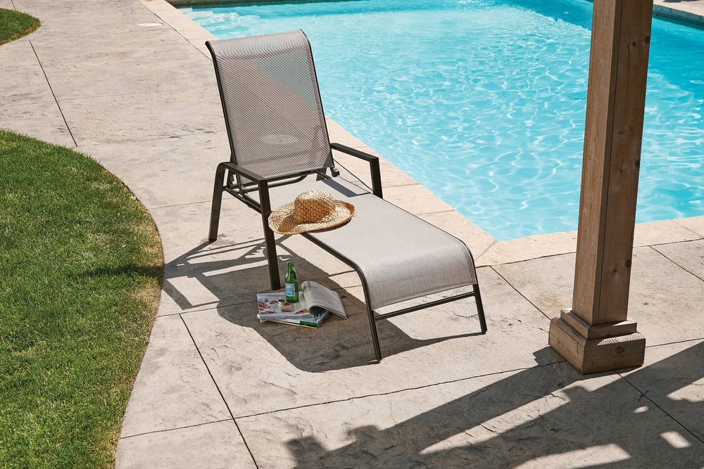 For Living Bluebay Sling Outdoor/Patio Chaise Lounger Canadian Tire