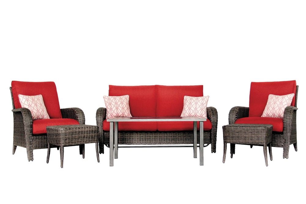 LaZBoy Outdoor Hamilton Patio Conversation Set, 6pc Canadian Tire