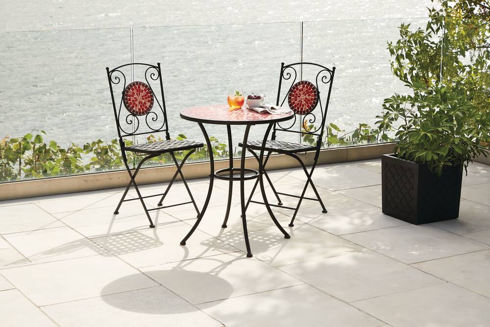 balcony living bistro set