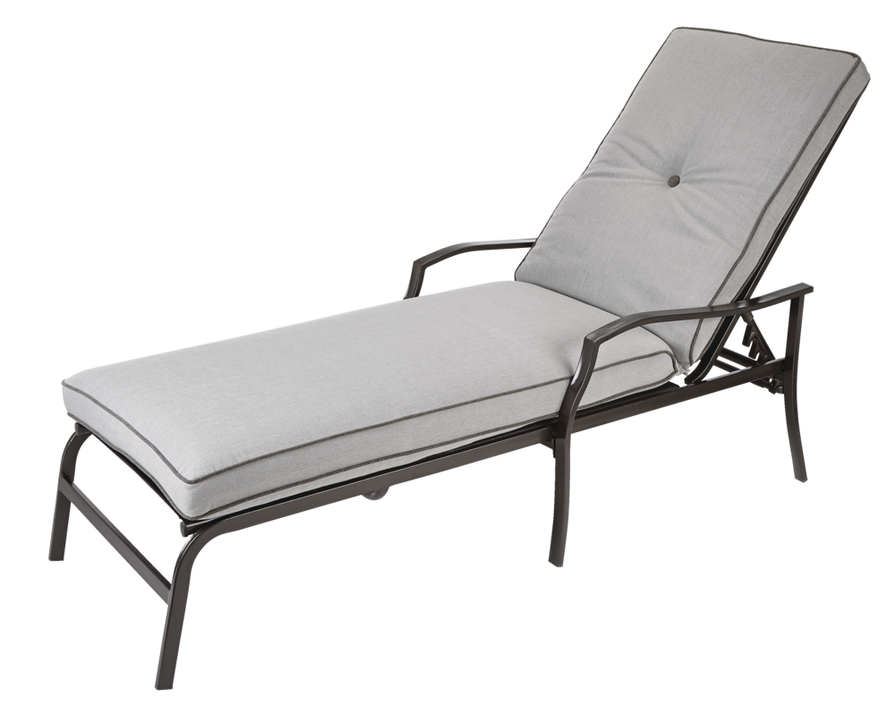 For Living Blu Cushioned Outdoor/Patio Chaise Lounger