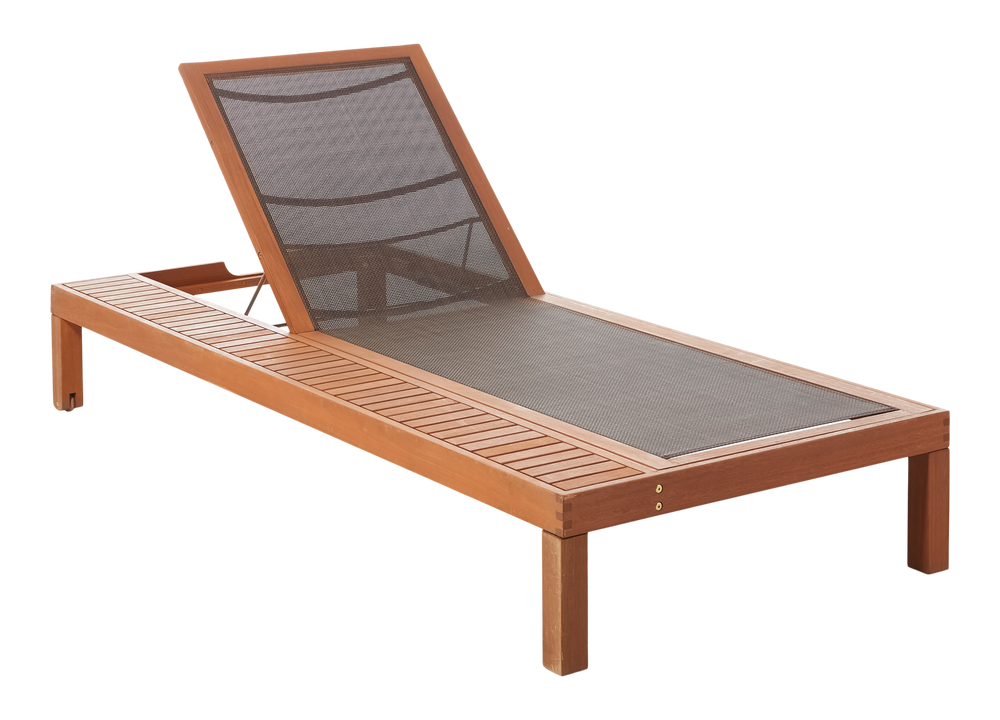 Chaise longue réglable à roulettes CANVAS Southampton, brun Canadian Tire