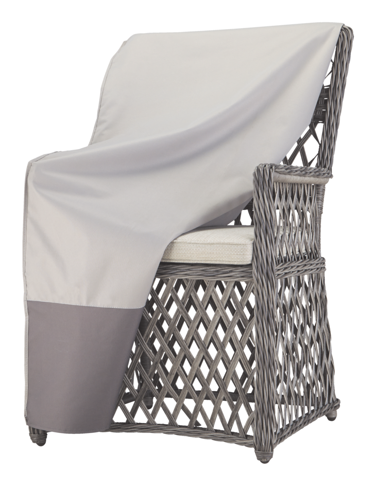 TRIPEL Outdoor/Patio Highback Chair Cover, Water Resistant, UV