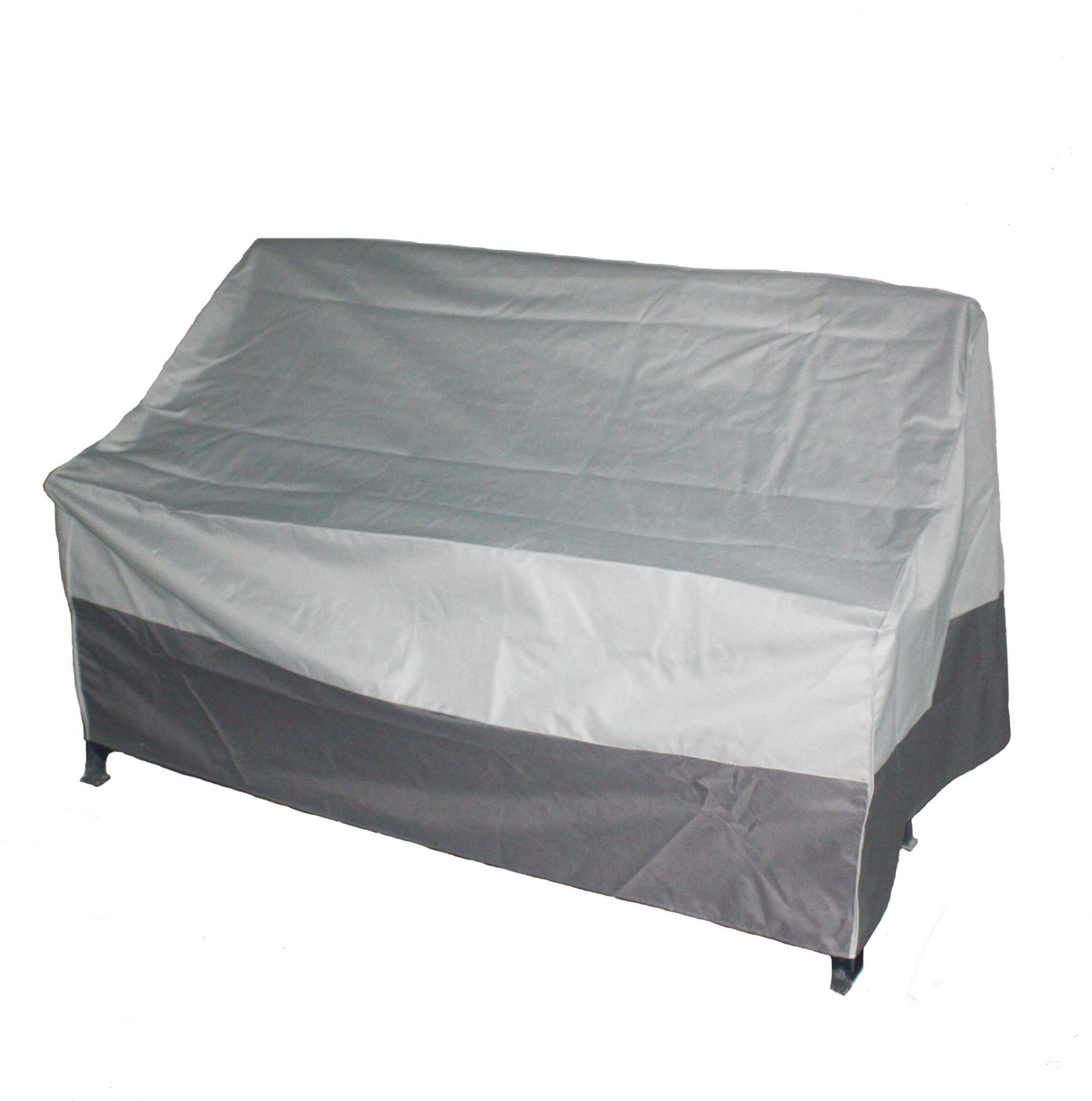 TRIPEL - Housse imperméable pour causeuse de jardin , protection UV, gris, 54 x 36 po Front_Angled_Left