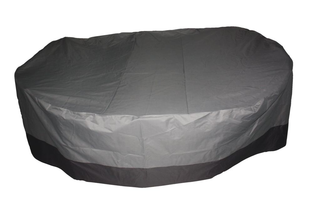 TRIPEL Round Outdoor/Patio Dining Set Cover, Water Resistant, UV