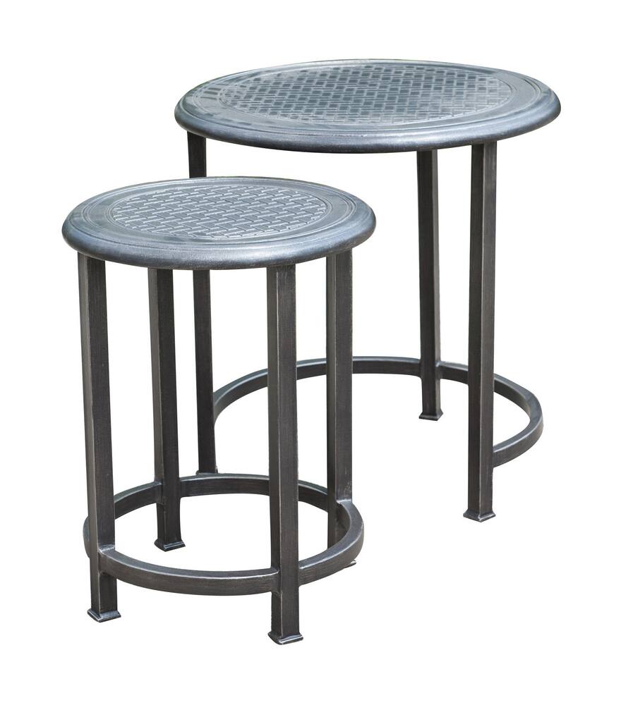 CANVAS Dashley Round Patio Nesting Tables Canadian Tire