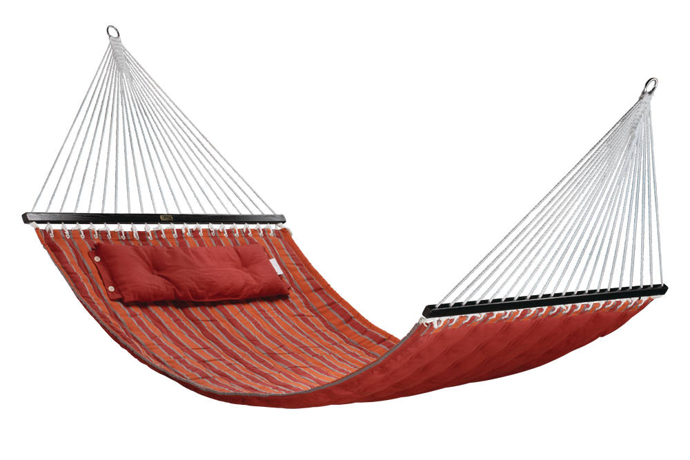 Bliss Hammocks Double Polyester Quilted Hammock w/ Pillow for Patio/Backyard, 55in Canadian Tire