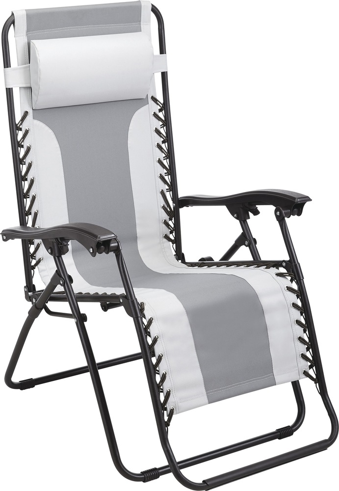 Fauteuil gravité zéro For Living, gris Canadian Tire