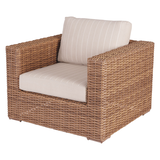 CANVAS Tofino Collection Square Outdoor/Patio Sectional Armchair Front_Angled_Left