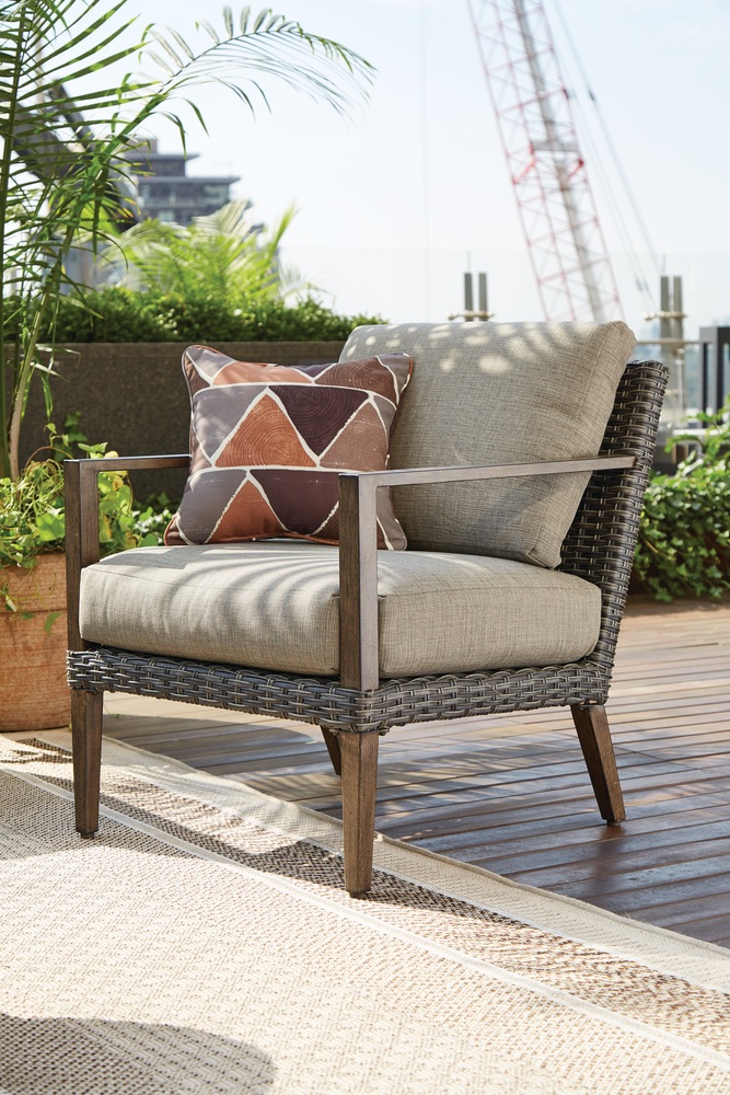 CANVAS Jensen Collection Outdoor/Patio Sectional Armchair w/UV