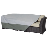TRIPEL Outdoor/Patio Sofa Cover, UV Protected, Grey, 90 x 34 x 35-in Front_Angled_Left