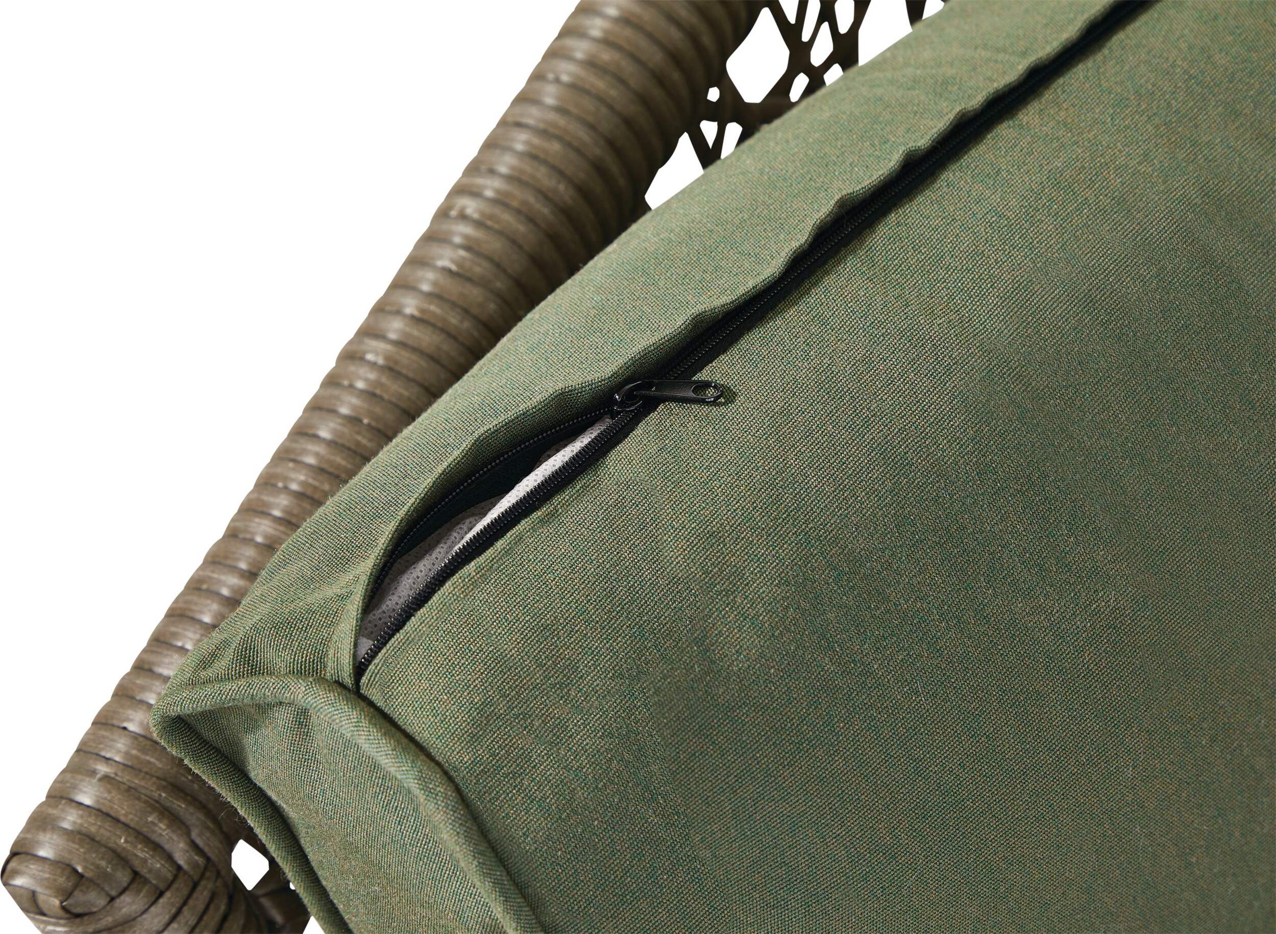 CANVAS Baffin Outdoor/Patio Cushion Slipcover Set, UVResistant, Sage