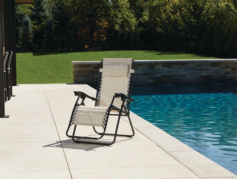 For Living Sling Zero Gravity Chair/Recliner Beige Canadian Tire