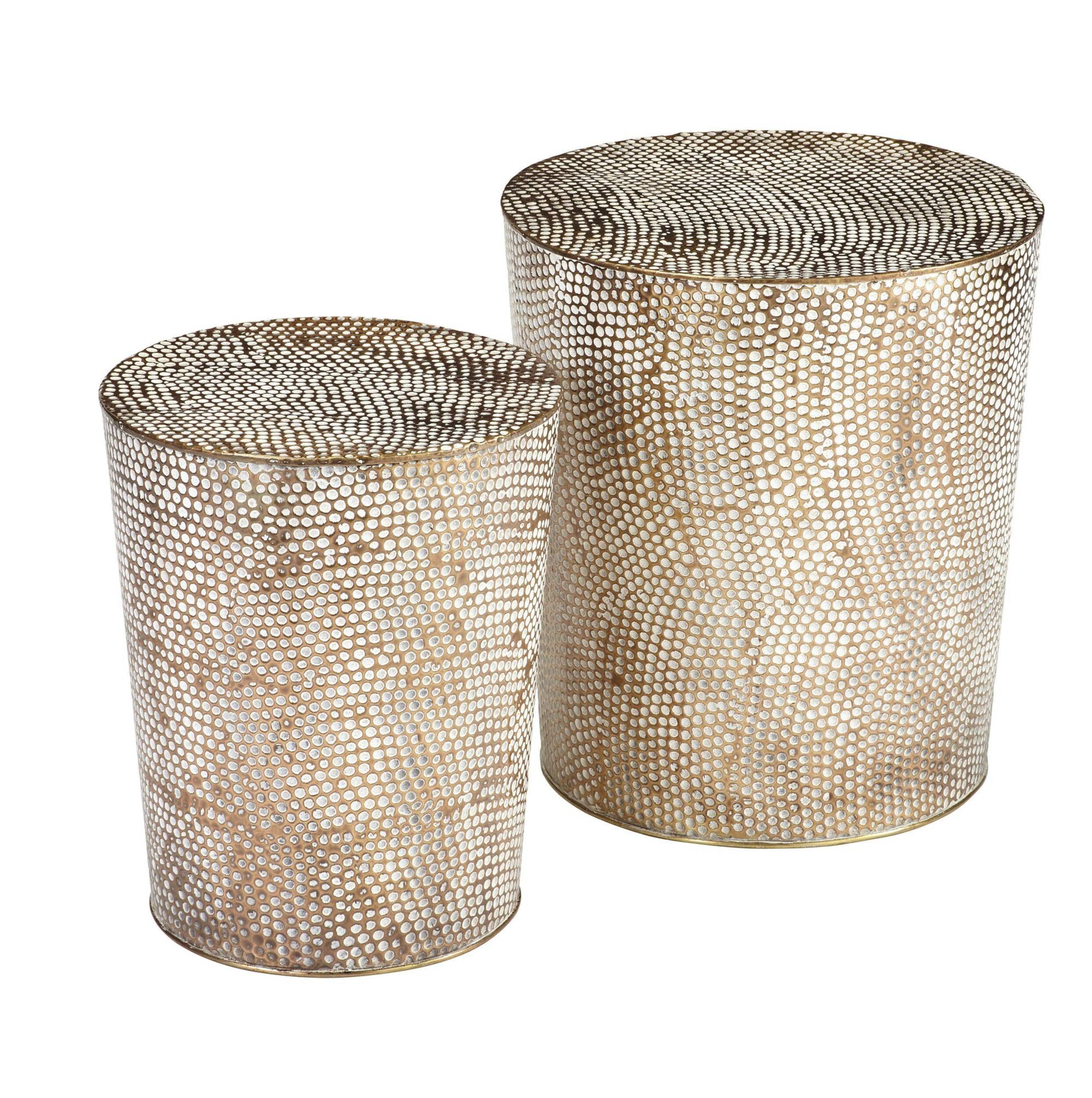 CANVAS Marrakech Nesting Patio Side Tables Front_Elevated