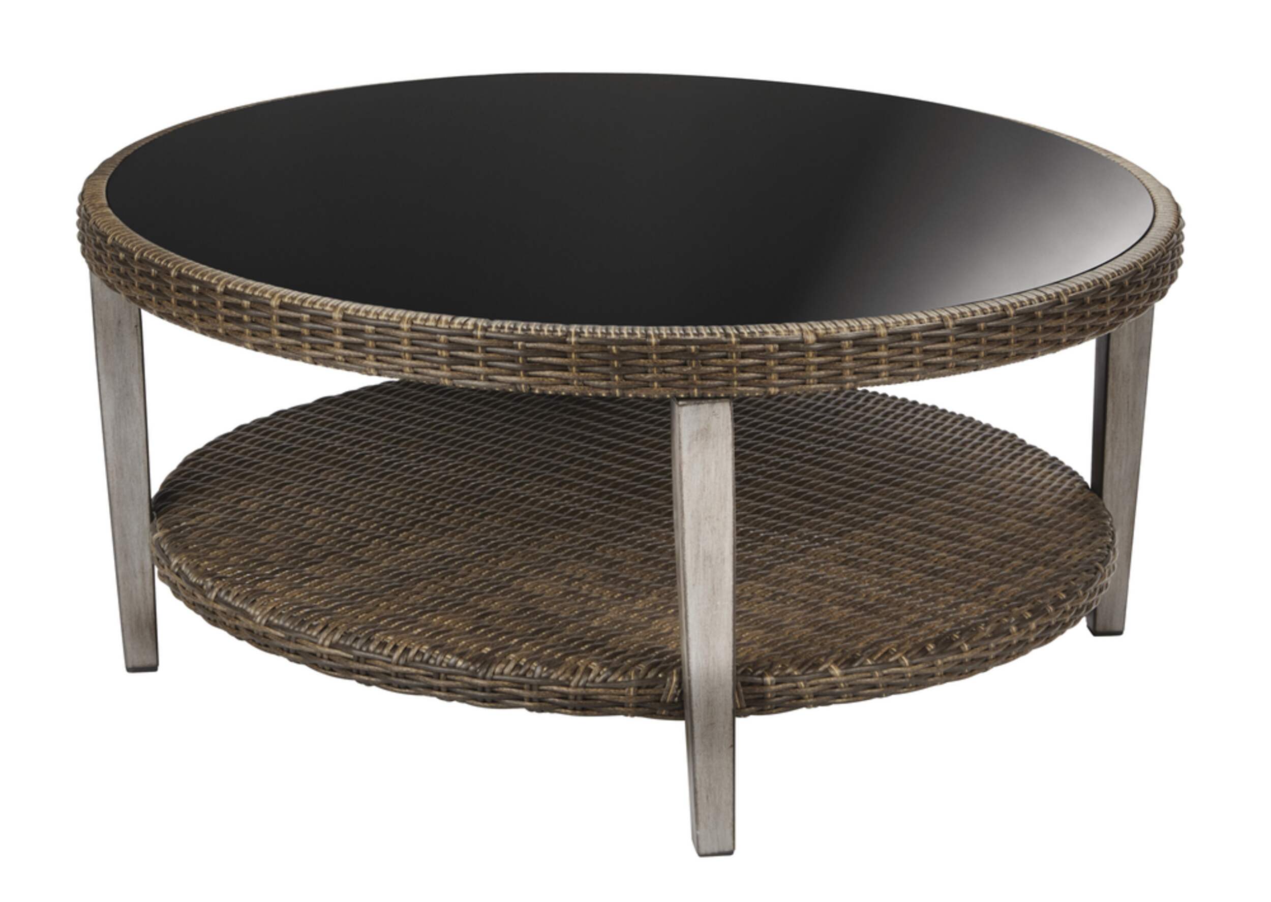 CANVAS Rosseau Chat Set Collection Round Coffee Table Front_Flat