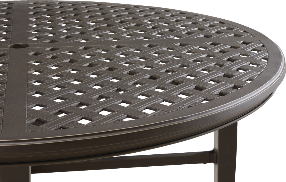 Canvas Coventry Hills Round Aluminum Outdoor Patio Dining Table Brown Canadian Tire - Aluminum Patio Dining Furniture Canada