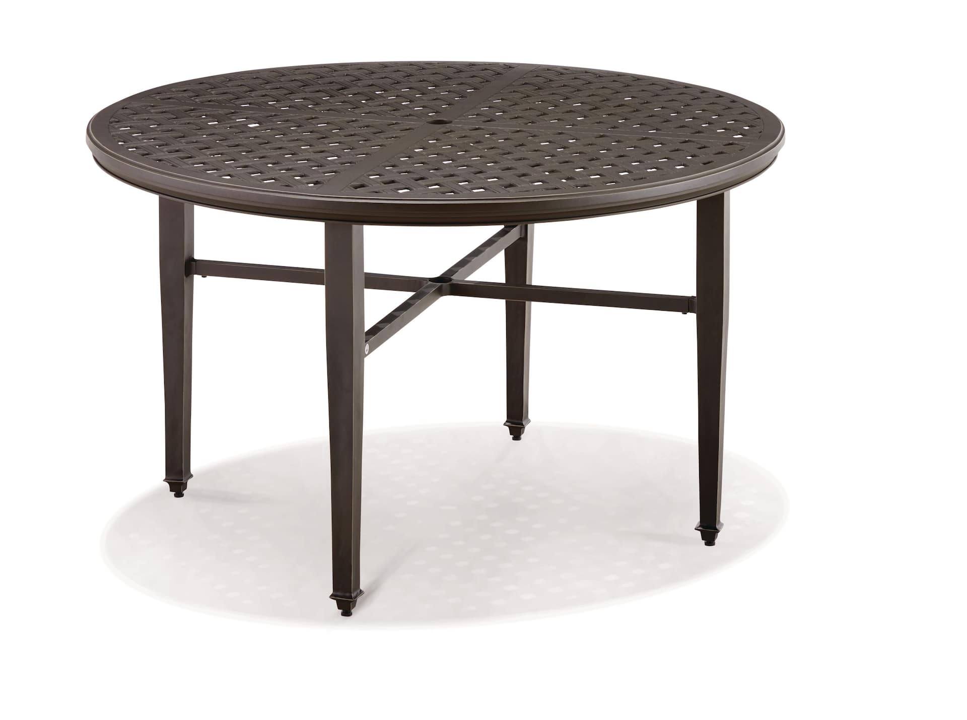 Round deals aluminum table