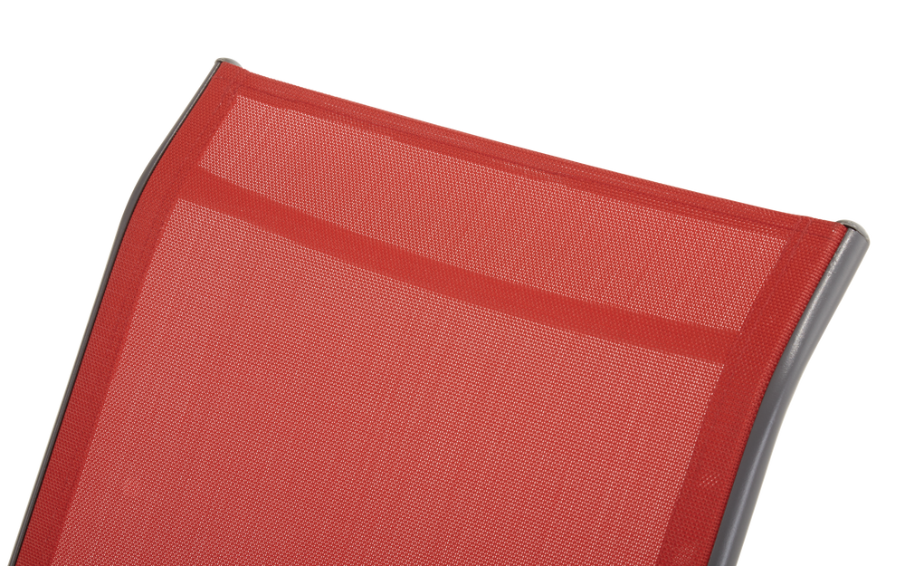 For Living Chaise longue pliante, rouge Canadian Tire