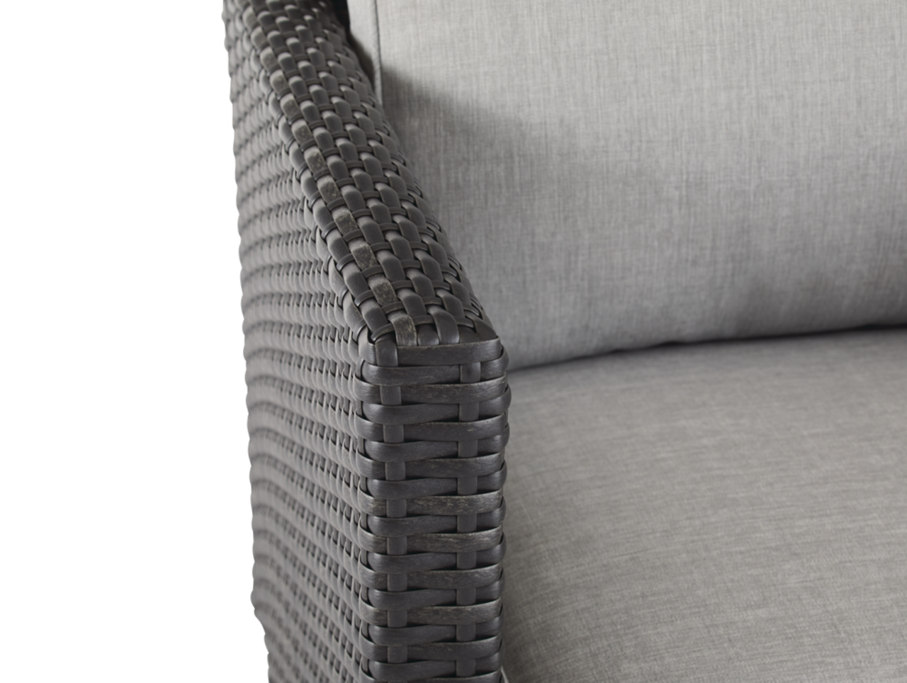Canvas renfrew chair on sale & ottoman set