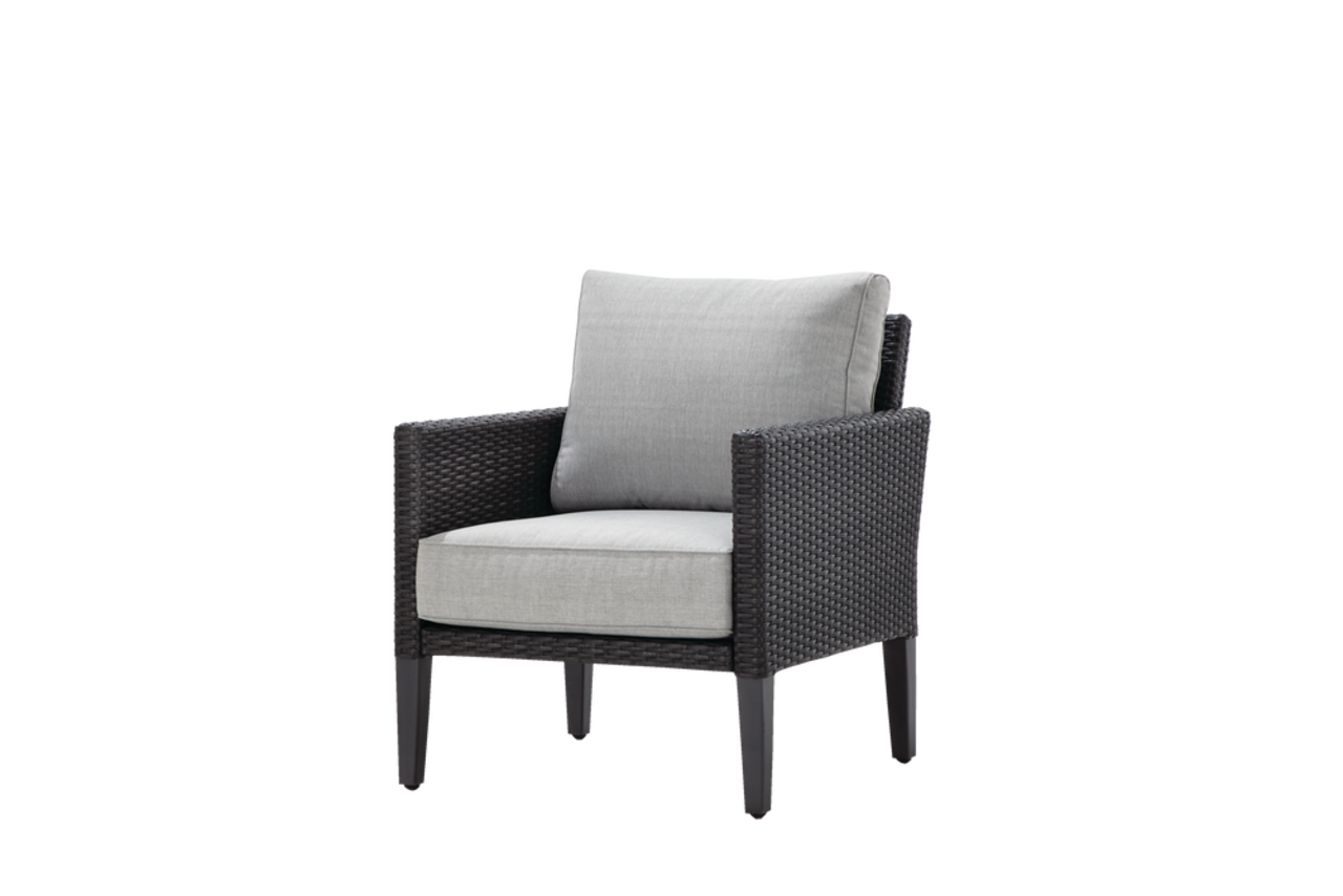 Canvas renfrew chair on sale & ottoman set