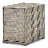 CANVAS Bala Rectangle Outdoor Patio Sectional Umbrella Side Table Stand, 28x18x25-in Front_Angled_Left