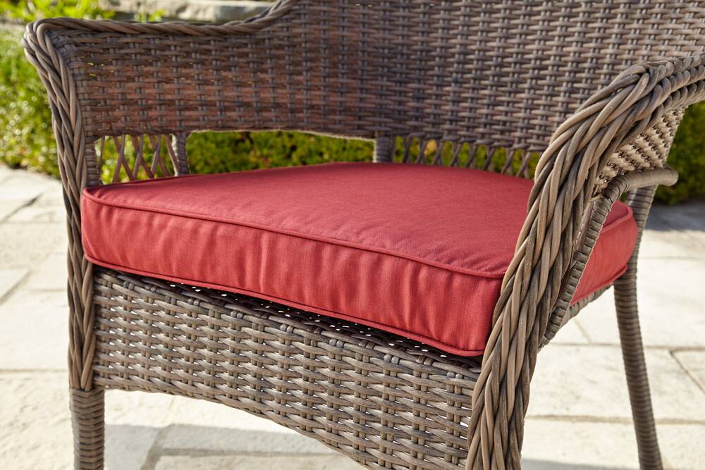 round all weather wicker outdoor chair